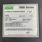 Asco 700 Series Automatic Transfer Switch Untested