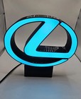 Lexus Light Sign Decor Man Cave Desk Led Lightbox Usb Powered Shop 
