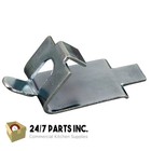 Pack Of 12 Zinc Plated Commercial Refrigerator Or Freezer Shelf Support Clip 