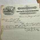 Coates Mfr Hay Grain Rake Agricultural Farm Implement Alliance Ohio 1878