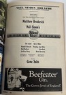 Biloxi Blues Playbill March 1985 Neil Simon Theatre Matthew Broderick  Alan Ruck