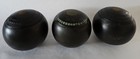 3 Antique Taylor Rolph Co  Lawn Bowling Balls  5 x4 