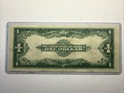 1923 Us  1 One Dollar Silver Certificate Horse Blanket Large Size Note Blue Seal