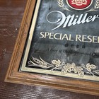 Vintage Miller Special Reserve Beer Mirror Sign 20 5   x18    Wood Frame Breweriana
