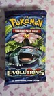 Pokemon Xy English Evolutions Sealed Pack Random Art 