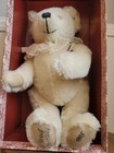 Steiff  ophelia  Boxed Mohair Bear 0225 42 Signed 
