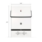 Eccotemp Lux   3 0 Gpm Portable Outdoor Tankless Water Heater
