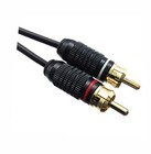 Turntable Cable Rca To Bare End With Ground Lugs