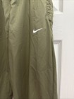 Nike Joggers Girls Large Sage Green Velour Velvet Fz5589-386 Elastic Waist Soft