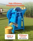 Vevor Hay Chopper 2 2kw 220v Dual Feed Port Corn Straw Cutter 1719lbs h Capacity