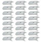 24pcs Trailer Wood Deck Clips Heavy Duty Floor Hold Down Steel Clips 1 4  