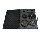 Temco Industrial 2-1 2   3   3-1 2   4  Conduit Punch And Die Set For Knockout