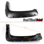 4pcs Pocket Rivet Fender Flares Fit For 07-14 Chevy Silverado 1500 2500  3500hd