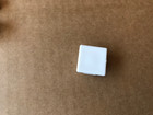 8 Pack - 1 x1  Tubing Plastic Plug End Cap Rectangular Rectangle 1x1 White