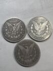 Lot Of 3 1878 S Morgan Silver Dollars Lot  003