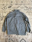 Nike Dri-fit Men s Gray Full-zip Track Jacket Xl Polyester Stand-up Collar