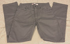 Levi s 511 Jeans Slim Fit Pants Boys 16r 28wx28l Gray Straight Leg Mid Rise Soft