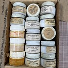 Vtg 15 Pots  Of Premixed Porcelain China Paint For Dollmaking New Old Stock