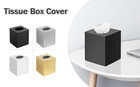 Tissue Box Cover  Square Modern Facial Acrylic Tissue Holder Napkin Dispenser