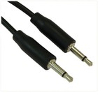 2ft 3 5mm Slim Mono Ts  2 Conductor  Male To Male Audio Cable