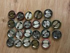 Kenosha Building Trades Union Pinback Button Pin Afl Cio 1950s Vintage Lot Of 22