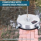 24  Pressure Washer Surface Cleaner With Dual Handle 4000 Psi 3 8  Quick Connect