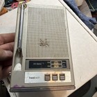 Panasonic Travelvision Tr-1020p Black   White Portable Tv Untested