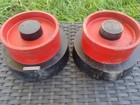 Antique    Industrial Part   Mold   2 Foundry Patterns    2   Roller Wheels