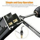 36pcs Manual Rivet Nut Gun Kit For M3- M10 Threaded Insert Tool Automotive Diy