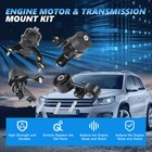 Engine Motor Mount Kit 4pcs Set For 2007 2008-2011 Toyota Camry Le Sedan 2 4l Us
