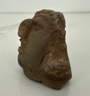 Antique Pre-columbian Central   South American Stone Statue Face Fragment