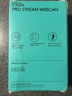 Logitech C922x Pro Stream Webcam 1080p Hd Usb Camera Autofocus Streaming New
