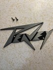 Peavey Vintage Metal Emblem 6 x3  Emblem logo Badge With Screws