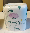 Vintage Ceramic Floral Tissue Box Cover Floral Cottage Shabby Chic Taiwan