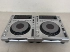Pioneer Dj Cdj-850 Silver Pair Professional Multi Media Player Cd Mp3 Usb Tested