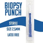 2 5mm Biopsy Punch  Sterile  Each