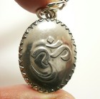 Tridevi Laxmi Saraswati Parvati Shakti Hindu Goddess Amulet Om Pendant Necklace