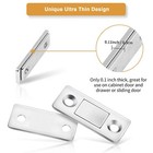 Strong Magnetic Door Closer Cabinet Catch Latch Cupboard Ultra Thin Closures Lot