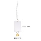 Bird Toy Budgie Mirror Parrot Cage Toys Play Cockatiel For Parakeets Decor