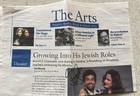 Brandon Uranowitz Signed Newspaper Clipping December 1993 Falsettos Jewish Week