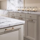 5 Pack 12 Inch Antique Brass Vintage Cabinet Handles   Drawer Pulls - Decorat   