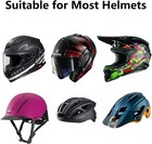 Curved Adhesive Helmet Mount Compatible With Gopro Hero 13 12 11 10  9  8  7  6 