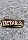 Retro Neon Light  details  Sign 1 25 Inch Soft Enamel Lapel Pin New Hatpins Gift