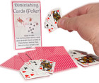 Diminishing Playing Cards Fan Change Magic Trick Shrinking Tiny Gimmick Close Up