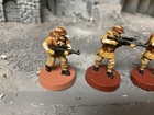 Star Wars Legion Miniatures Rebel Troopers -  5 Figures Painted Sw19
