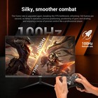 24 Inch Computer Gaming Monitor 100hz built-in Speakers 1080p Display ergonom   