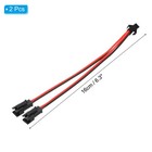 15cm 1 To 2 Argb Splitter Cable  2 Pcs Pwm Fans Rgb Extension Power Cord With   