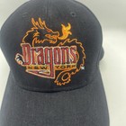 New York Dragons Arena Football League Afl Hat Black Adjustable Cap
