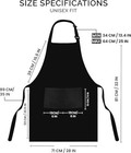 Utopia Kitchen 2 Pack Bib Apron  Adjustable With 2 Pockets  Water And Oil Resist