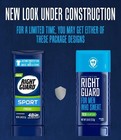 Right Guard Sport Antiperspirant Deodorant Invisible Solid Stick fresh 2 6oz X2